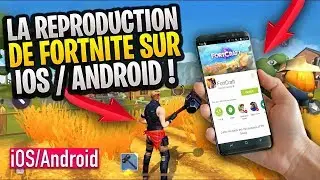 AVOIR FORTNITE SUR MOBILE ! (FortCraft)