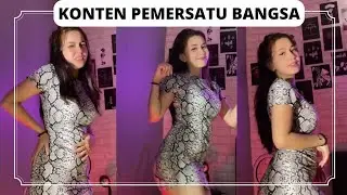 TIKTOK CEWEK CANTIK JAGO GOYANG || CEWEK SEKSI PEMERSATU BANGSA TIKTOK
