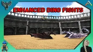 ENHANCED DINO FIGHTS - FIRE WYVERN VS LIGHTNING WYVERN
