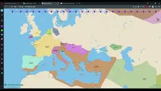 Creating A 600 AD Map of Europe #map