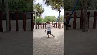 катание на тарзанке.Мадрид