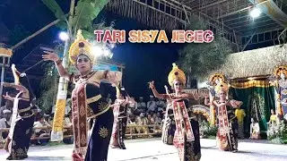Tari Sisya Jegeg. Piodalan ring Pura Dalem Hyang Soka, Penarungan.