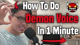 Demon Voice Tutorial (the easy way) - Beatbox Tutorial