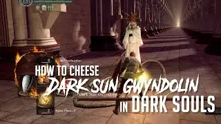How to Cheese Dark Sun Gwyndolin in Dark Souls Remastered (Easy Kill)