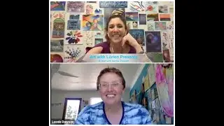 Art with Lórien ~ In the Studio ~ An Interview with Leonie Dawson