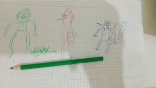 Mordecai Benson Ve Rigby nasıl cizilir
