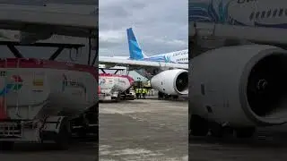 Airbus A330 Special Livery Garuda Indonesia #shorts