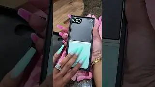 New phone, who dis? 😁🩵 Galaxy Z Flip 6