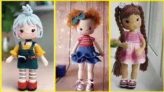 cutest Amigrumi toy's design || crochet collection free patterns || #easypaperart #crochet #yarn
