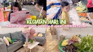Daily Vlog Ibu Rumah Tangga | Belanja Ke pasar Sama Adek Array