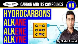 Alkane | Alkene | Alkyne | Hydrocarbons | Carbon and Its Compounds | Class 10 Science Chap 4 Part 8