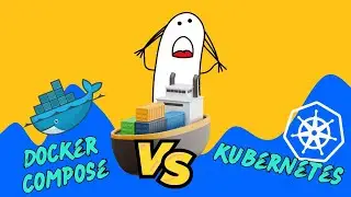 Kubernetes vs  Docker compose (in less than 1 minute) || Programming Tutorial 