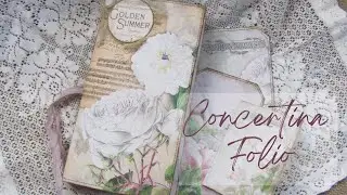 How to Make a Concertina Folio