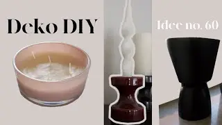 DIY Dekoration I Aus alt mach neu Deko Idee no.60