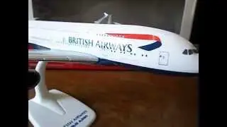Herpa 1:200 snap-fit British Airways A380 review