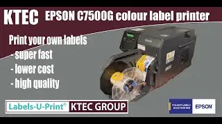 Epson C7500G - Colour Label Printer - Labels-U-Print ® - KTEC GROUP UK