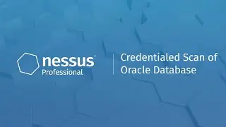 Credentialed Scan of Oracle DB in Nessus Professional
