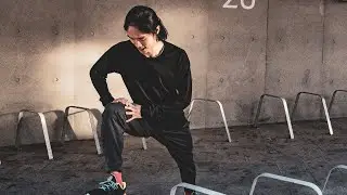 15minutes Recovery Run around Lake near Lotte World Tower in Seoul, South Korea | Treadmill Video