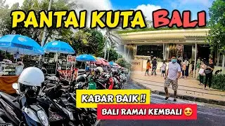 KABAR BAIK! SITUASI PANTAI KUTA BALI AWAL TAHUN 2022 😍💯🌴🌊