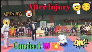 Karate Fight mein Injury ke baad bhi 