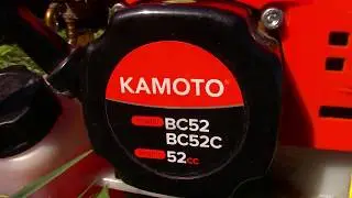 БЕНЗИНОВЫИ ТРИМЕР KAMOTO BC-52-C  Косит траву лескои 2.4mm