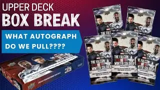 BOX BREAK | 2022 UPPER DECK MARVEL STUDIOS THE FALCON AND THE WINTER SOLDIER HOBBY BOX (Autograph)