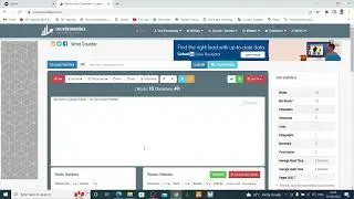 How do I count characters in a line in MS Word/PDF? || Online || Part-2