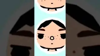 как создать Уэнсдей в toca Boca 