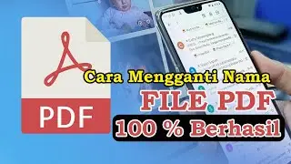 Cara Mengganti Nama File PDF Di HP Android - Bawean TV