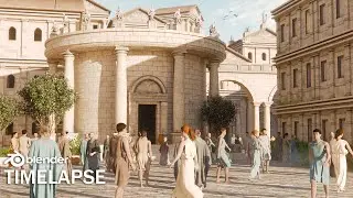 Creating Environments in Blender | Timelapse