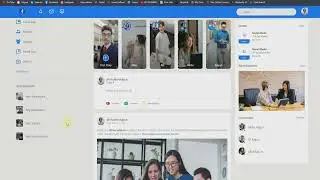 How to make a Facebook clone  Using HTML, CSS and JavaScript | project 5 | Skills With Ali