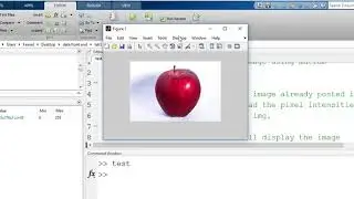 How to display the image in matlab