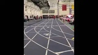 Marshwood High junior Andre Clark sets a new Class A record in the 55-meter dash