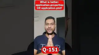 What is better: application.properties or application.yml?