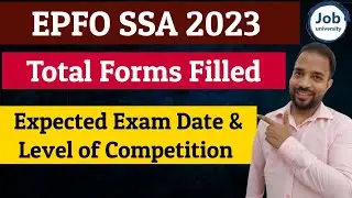 Epfo Ssa Total Form Fill Up | Epfo Ssa Total Application | Epfo Ssa 2023 Total Applications Received