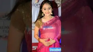 Daya Ben child look 🥰🥰 #trendingshorts #dayaben #tmkoc #viral