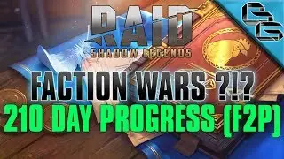 RAID: Shadow Legends | 210 Day Progress !! | FREE Sacred Shard | F2P