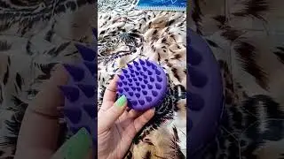 Массажная щётка для мытья и массажа кожи головы 👍💯