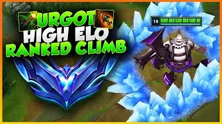 Trying to get past the Diamond 2 Elo Wall | Nine different matchups! | Ranked Urgot Split 2 Climb #7