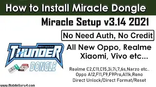 How to Install Miracle Box / Miracle Thunder Dongle | Miracle New Update 2021 | All Error Fix |