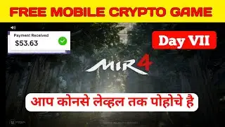 😱 FREE HIGH EARNING MOBILE Crypto Game  Day 7 | 2025 😱 