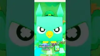 OMG! 😱 i Hatched a Huge Clover Griffin in Pet Simulator 99! 
