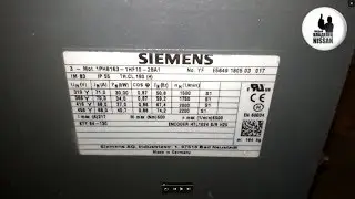 Как разобрать Электродвигатель Siemens 1PH8163-1HF10-2BA1