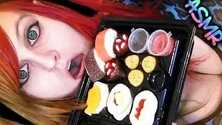 ASMR 🍣 CANDY SUSHi ♡ Mukbang, Mouth Sounds, Gummy Sushi, Gummies, Food, Chewing, Eating, Yummy ♡