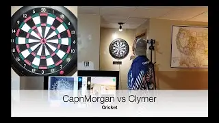 CapnMorgan vs Clymer on granboard - Cricket