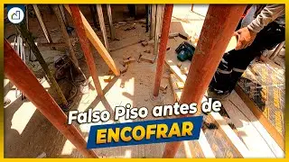 🔨🏠 Preparación Perfecta: Falso Piso Antes de Encofrar 🏠🔨