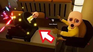 ЧТО БУДЕТ ?! ЛЫСЫЙ VS ПУШКА ИГРУШКА ?! ИГРА The Baby In Yellow