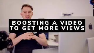 Boosting a video post to get more views