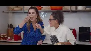 Tender com queijo Gruyère ao molho de pêssego e farofa de banana da terra | Chef Angelita Gonzaga