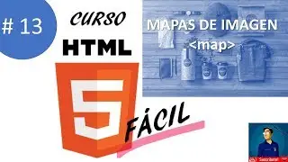 13. CÓMO CREAR LINKS DENTRO DE UNA IMAGEN | MAPAS DE IMAGEN | Curso HTML 5 Fácil